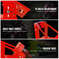 Jack Boss chock in use on trailer bed providing secure transport benefit