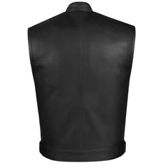 Jackets 4 Bikes close-up of buffalo leather grain showing durable texture and abrasion resistance