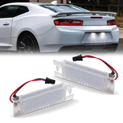 JAIGUOLN front view of LED license plate light showing fit and finish