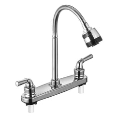 JAKARDA front view of faucet showing compact profile and easy mounting benefit