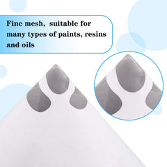 JANYUN cones fitted in mixing cup for clean paint transfer