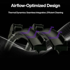 JARHOT close-up of Teflon-coated rubber edge, smooth quiet wiping