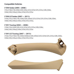 Jaronx installed handle on BMW door demonstrating correct alignment and solid operation