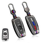 Jaronx front view of key fob cover showing premium gunmetal finish and improved protection