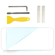 Jaronx front view of replacement mirror glass showing clean fit and factory look