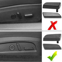 Jaronx installed on Tesla passenger seat showing improved button function