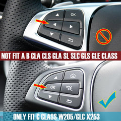 Jaronx installed on Mercedes steering wheel showing restored appearance benefit
