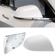 Jaronx right mirror cover front view showing clean OEM-style fit