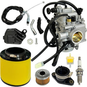 JAVENYIMAN carburetor front view showing mount points and fitment benefit