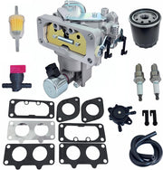 JAVENYIMAN carburetor front view showing ports and improved fit for quick replacement