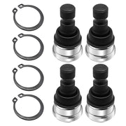 JAVIK front view of four ball joints and rings showing complete replacement kit benefit