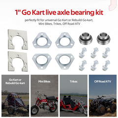 JAVIK bearing hanger close-up showing steel finish and strong mounting points