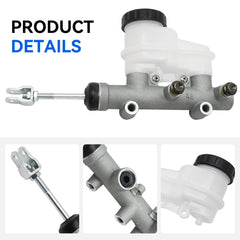 JAVIK brake master cylinder fluid port detail showing clean ports for leak resistance