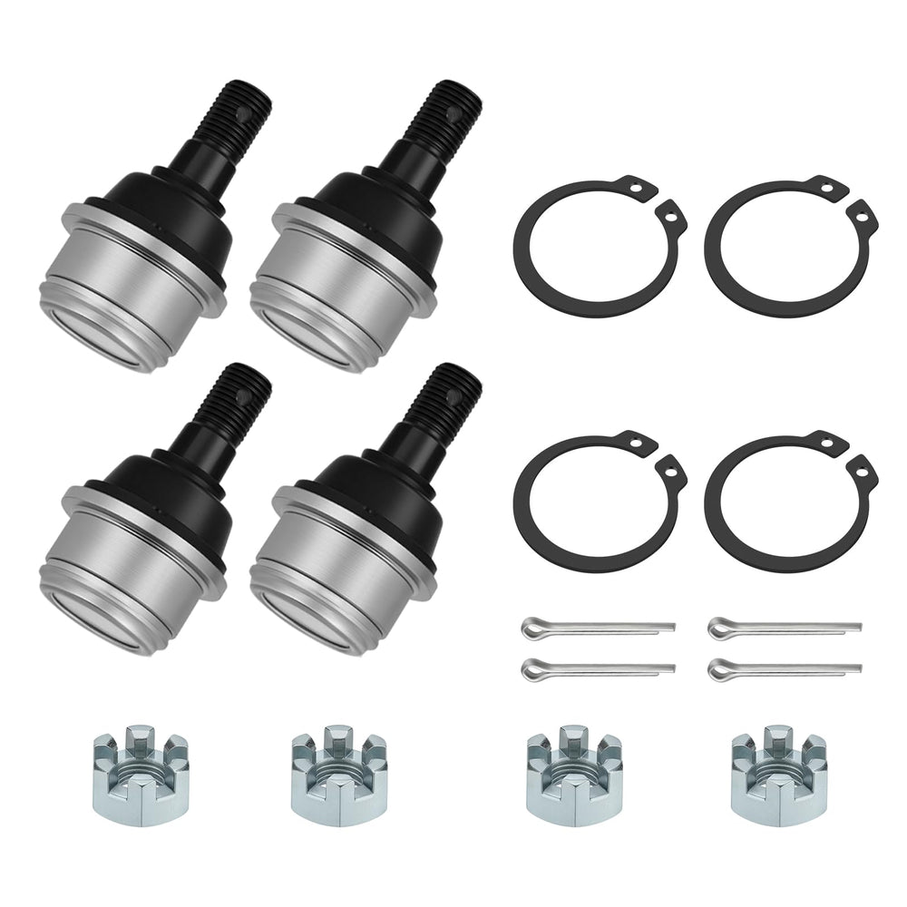 JAVIK front packaging overview showing all included ball joints and hardware benefits clarity