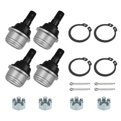 JAVIK front packaging overview showing all included ball joints and hardware benefits clarity