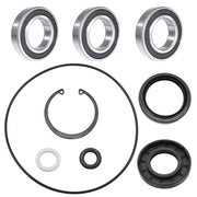 JAVIK front packaging of rear axle bearing and seal kit showing complete contents and OEM fit