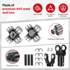 JAVIK front gearcase side yoke detail highlighting connection points and precise fit