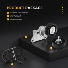 JAVOUKA idler pulley detail highlighting bearing quality for quieter operation