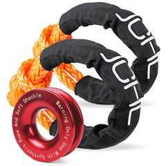 JCHL front packaging showing soft shackles and carry bag for compact transport