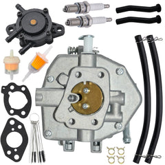 JDLLONG carburetor front view showing clean ports and improved fit