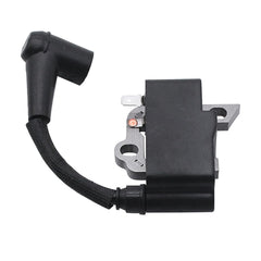JDLLONG ignition coil installed in Stihl engine demonstrating easy replacement