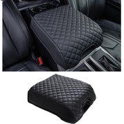 JDMCAR center console front view showing sleek black PU leather and improved cabin style