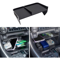JDMCAR front view of console organizer showing clean fit and extra storage