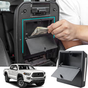 JDMCAR front console view showing hidden storage blending with armrest trim