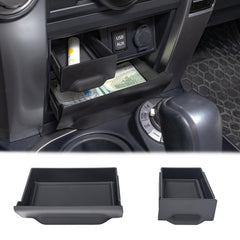 JDMCAR drawer front installed in 4Runner dash showing neat finished look