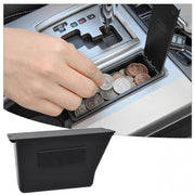 JDMCAR front view of coin box insert showing clean fit and easy access