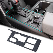 JDMCAR front view of gear shift panel cover showing precise fit and protection