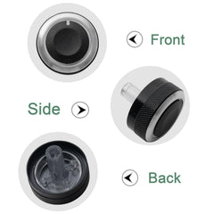 JDMCAR illuminated knobs at night improving visibility and clarity