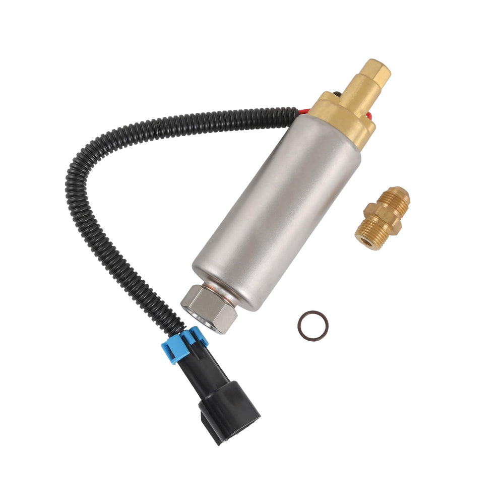 JDMSPEED front view of pump showing mounting and fitment benefits