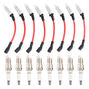 JDMSPEED front packaging showing plugs and wires with complete kit benefit
