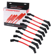 JDMSPEED front packaging showing 8-piece LSx ignition wire set and benefits
