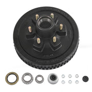 JDMSPEED front hub and drum assembly showing mount pattern and quick fit
