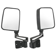 JDMSPEED front view pair mirrors showing fit and wide field