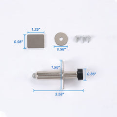 JDMSPEED hand holding popper showing compact size and easy installation benefit