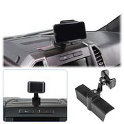 JeCar front dash mount on F150 showing secure fit and clean profile