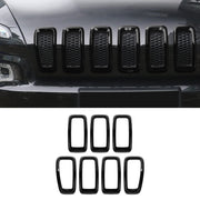 JeCar front view installed on Jeep Cherokee showing sleek upgraded look