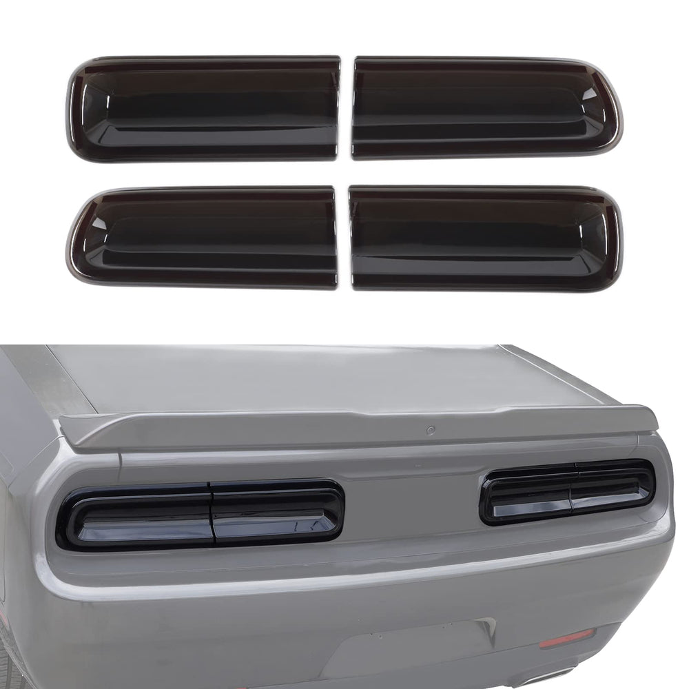 JeCar front view showing smoked tail light covers and enhanced rear style