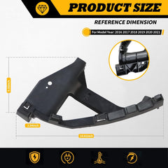 Jecoupoon bracket mounted on Civic front showing secure attachment benefit