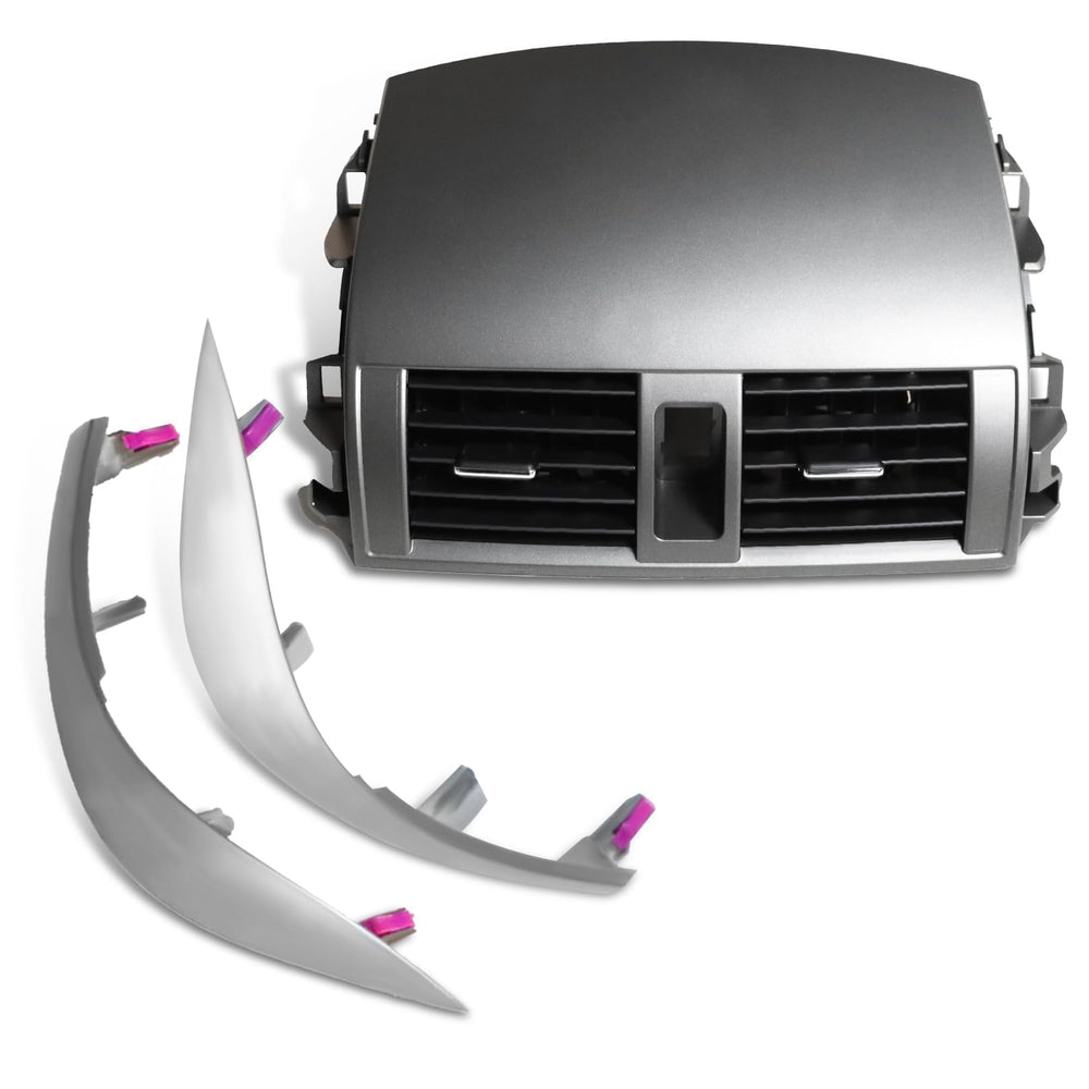Jecoupoon center dash vent front view showing clean factory-style finish and fit