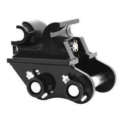 Jecoupoon front view of coupler showing overall shape and sturdy build for reliable connection