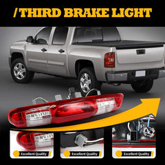 Jecoupoon third brake light installed on truck showing clearer rear signaling