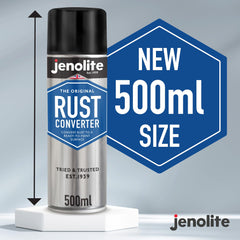 JENOLITE side label with instructions and benefits for clear application guidance