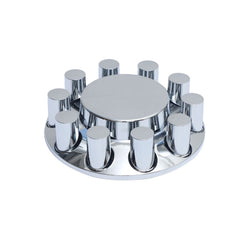 JESONN close-up of 33mm lug nut covers demonstrating secure thread-on protection