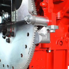 Jetuplusllc mounting flange detail showing bolt holes for secure starter mounting benefit