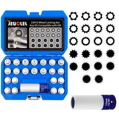JEUCLEL compact case showing organized sockets for quick access and convenience