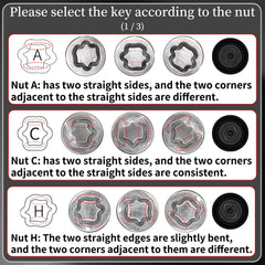 JEUCLEL detailed thread profile to verify compatibility and prevent mistakes
